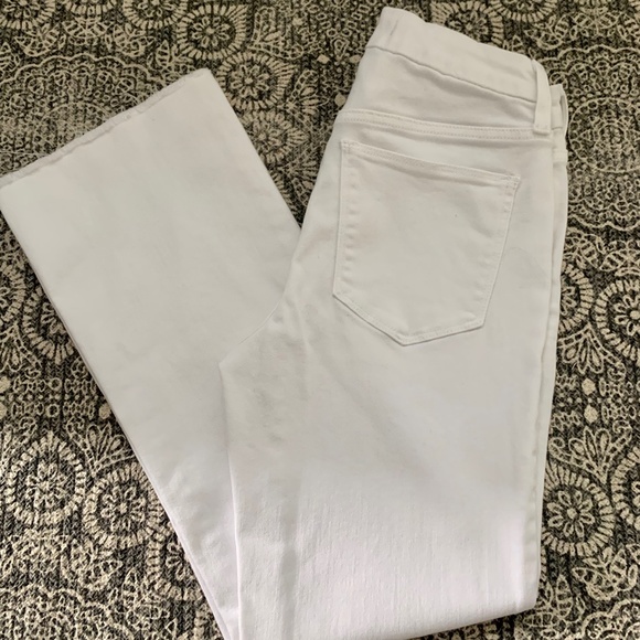 High Rise White Bootcut Jeans Size 27 - Picture 1 of 4